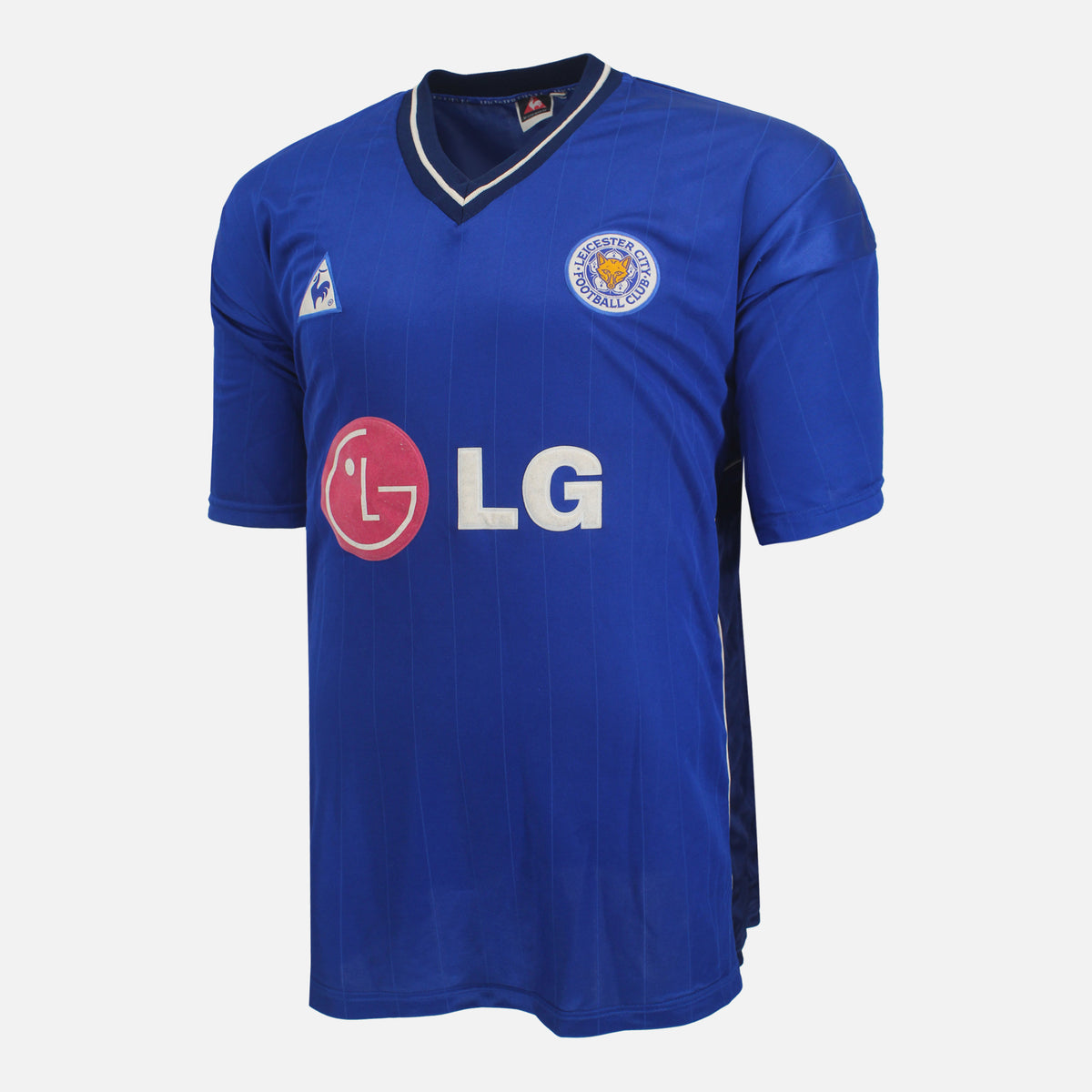 2002-03 Leicester City Home Shirt [Excellent] XXL — Original Leicester City home football shirt from the 2002-03 season | The Vault