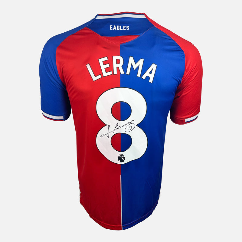 Jefferson Lerma Signed Crystal Palace Shirt 2023-24 Home [8]