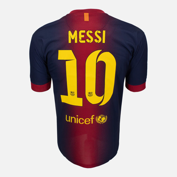 2012-13 Barcelona Home Shirt Lionel Messi 10 [New] XL