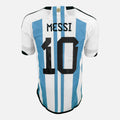 Lionel Messi Signed Argentina Shirt 2022 World Cup Qatar [10]