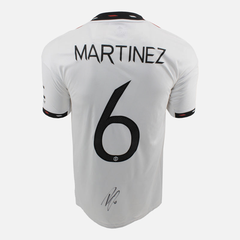 Lisandro Martinez Signed Manchester United Shirt 2022-23 Away [6]