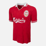 Michael Owen Signed Liverpool Shirt 1996-98 Home Rookie [18]