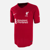 Signed Jurgen Klopp Liverpool Shirt 2021-22 Home Cup [1]