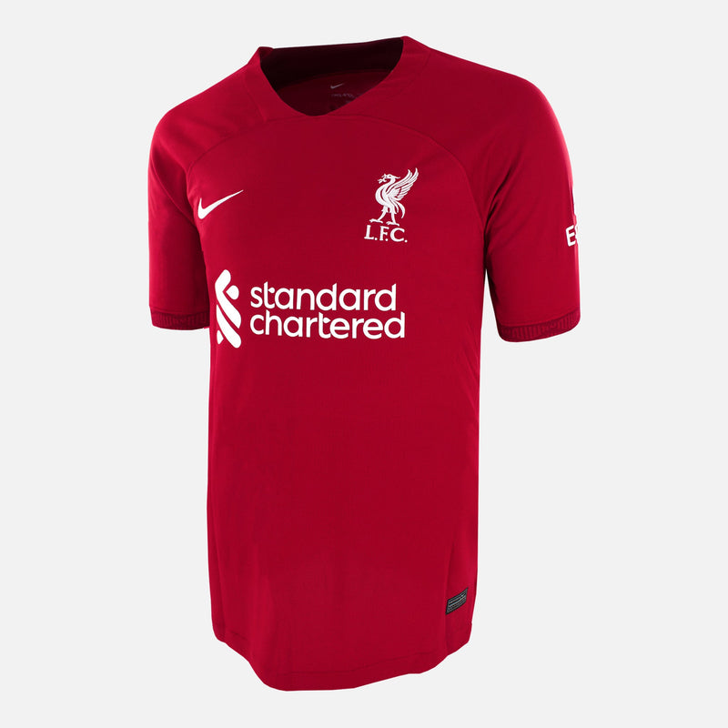 Darwin Nunez Signed Liverpool Shirt 2022-23 Home Cup [27] – The Vault