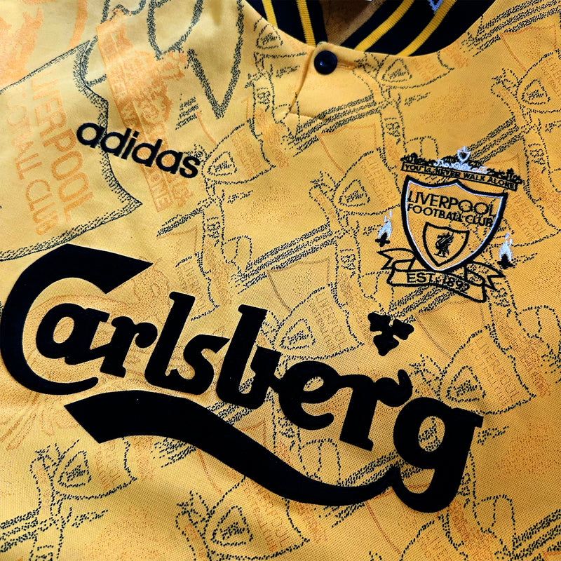 1995-96 Liverpool Third away Shirt [Perfect] XL