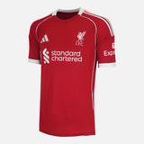 Alexis Mac Allister Signed Liverpool Shirt 2025-26 Home [10]