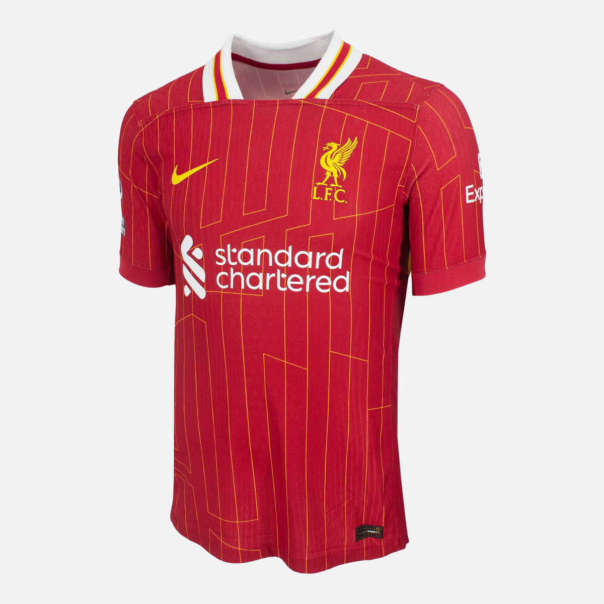 2024-25 Liverpool Home Shirt Salah 11 Pro Version [New] S — Looking after your new Liverpool Home shirt | The Vault