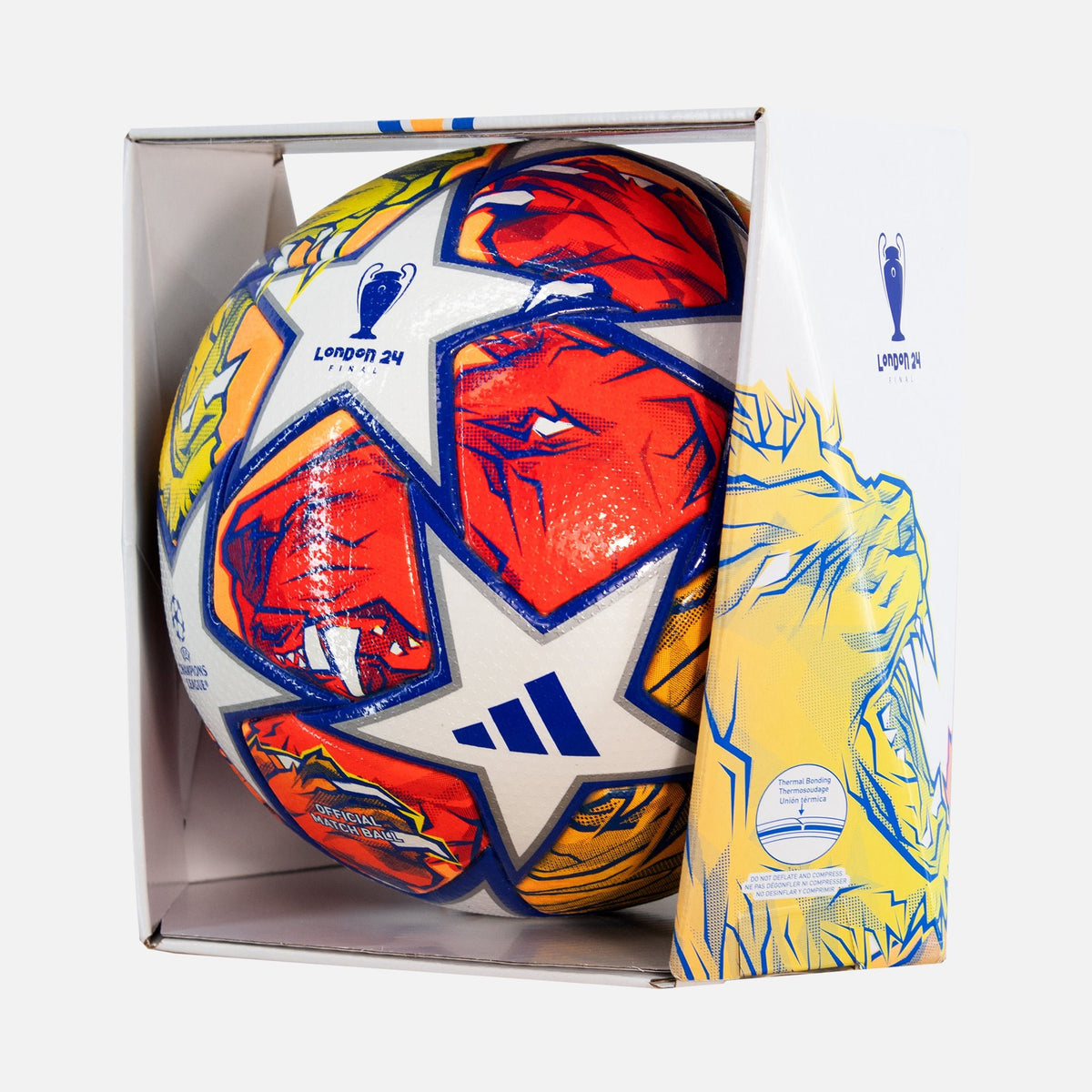 Adidas Champions League Ball 2023-24 London Final [New] — Which ball size do I need? | The Vault