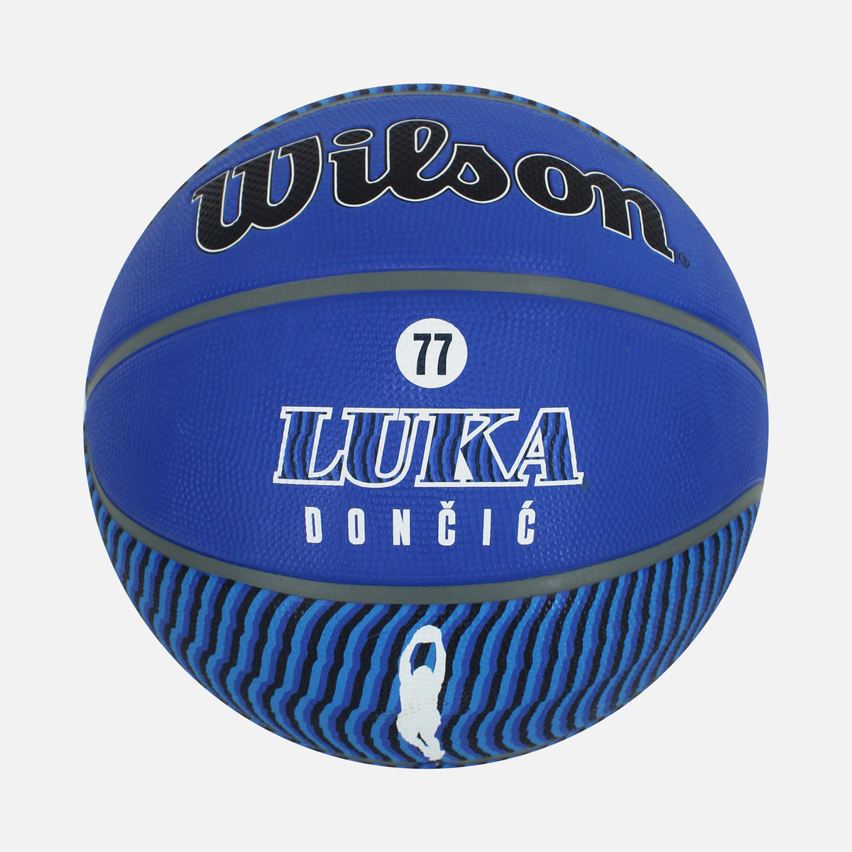 Luka Doncic NBA Wilson Basketball Dallas Mavericks [Blue] — Built for the court, made to be shown off | The Vault