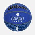 Luka Doncic NBA Wilson Basketball Dallas Mavericks [Blue]