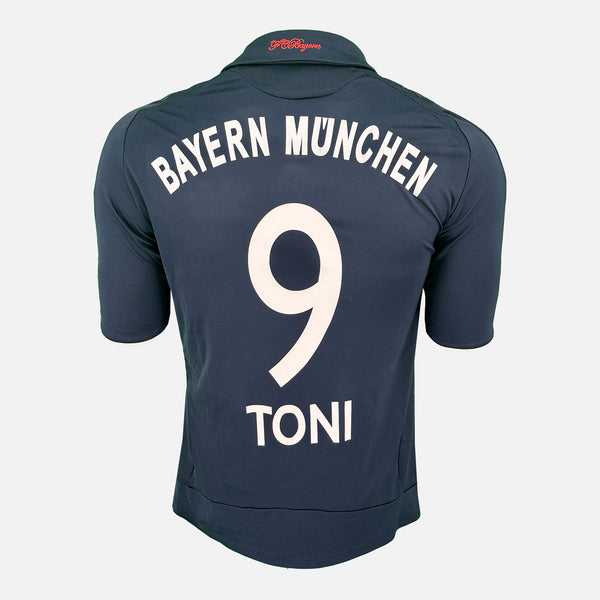 2008-09 Bayern Munich Away Shirt Toni 9 [Excellent] M