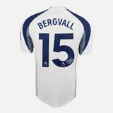 Lucas Bergvall Signed Tottenham Hotspur Shirt 2025-26 Home [15]