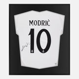 Luka Modric Signed Shirt, Real Madrid, Home, New [Mini]