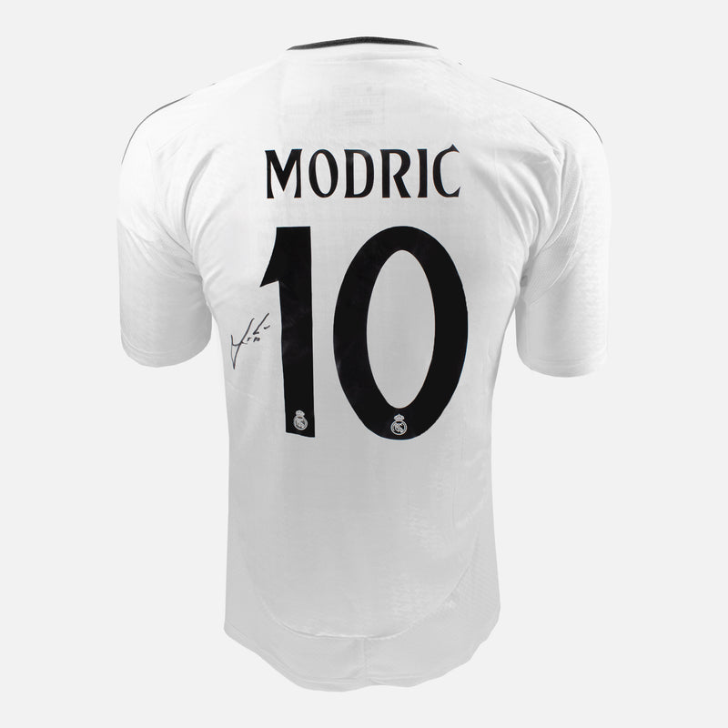 Luka Modric Signed Shirt, Real Madrid, Home, New [Mini]