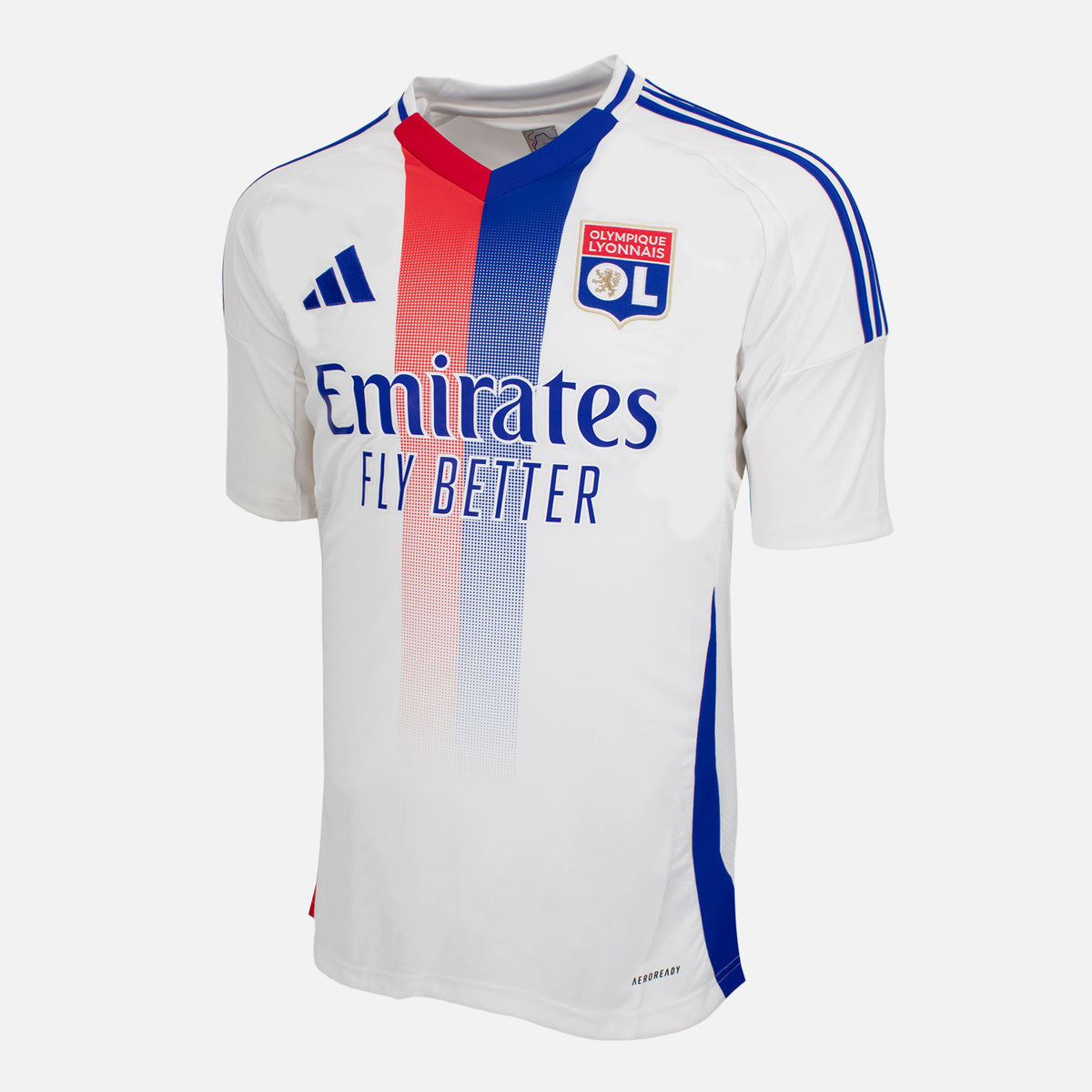 2024-25 Olympique Lyonnais Home Shirt [New] L — Original and official Lyon shirt, brand new with tags | The Vault