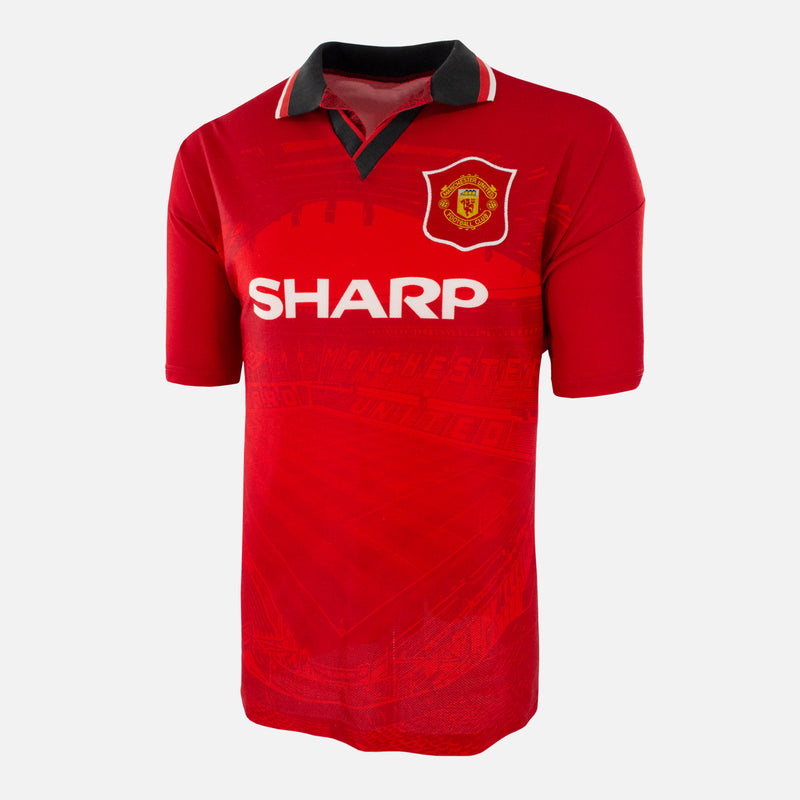 Gary Pallister Signed Manchester United Shirt 1994-96 Home [6]