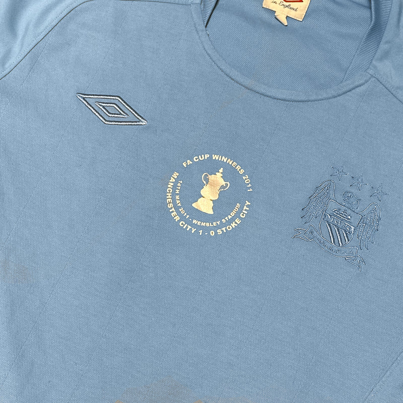 Manchester City 2011 FA Cup Winners Home Shirt | Umbro