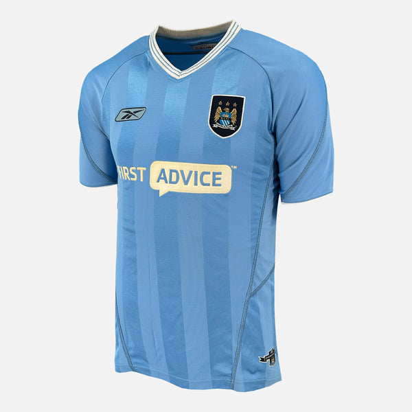 2003-04 Manchester City Home Shirt [Excellent] S