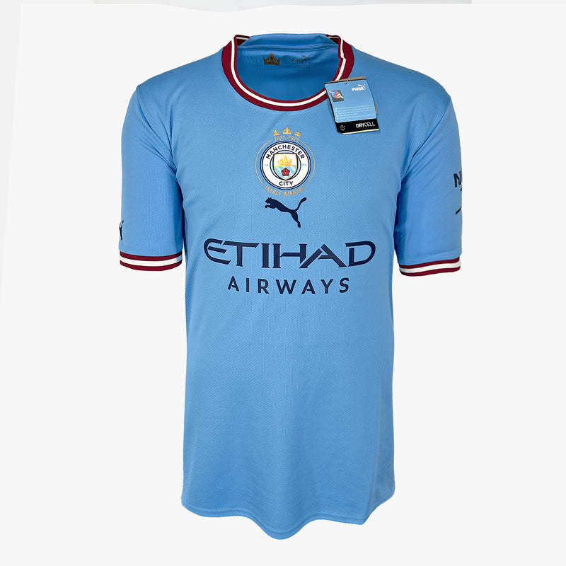 Manchester City 2022-23 Home Shirt | Treble Winner