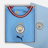 2022-23 Manchester City Treble Winner Commemorative Shirt [New] Boxed