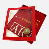 2008 Manchester United Home Shirt Moscow Winners 3 Star [New] M