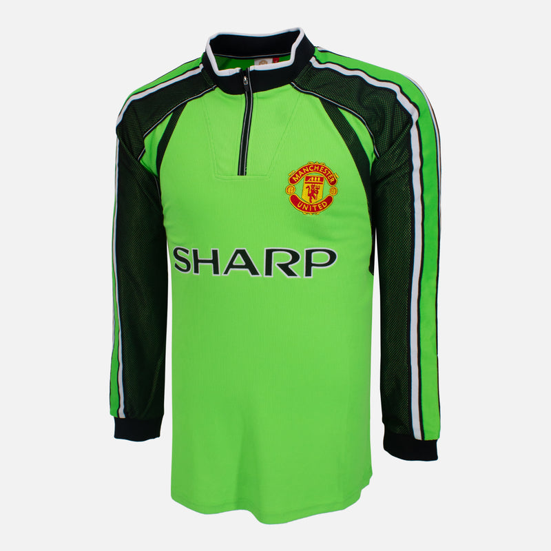 Peter Schmeichel Signed Manchester United Shirt 1998-99 Goalkeeper [1]