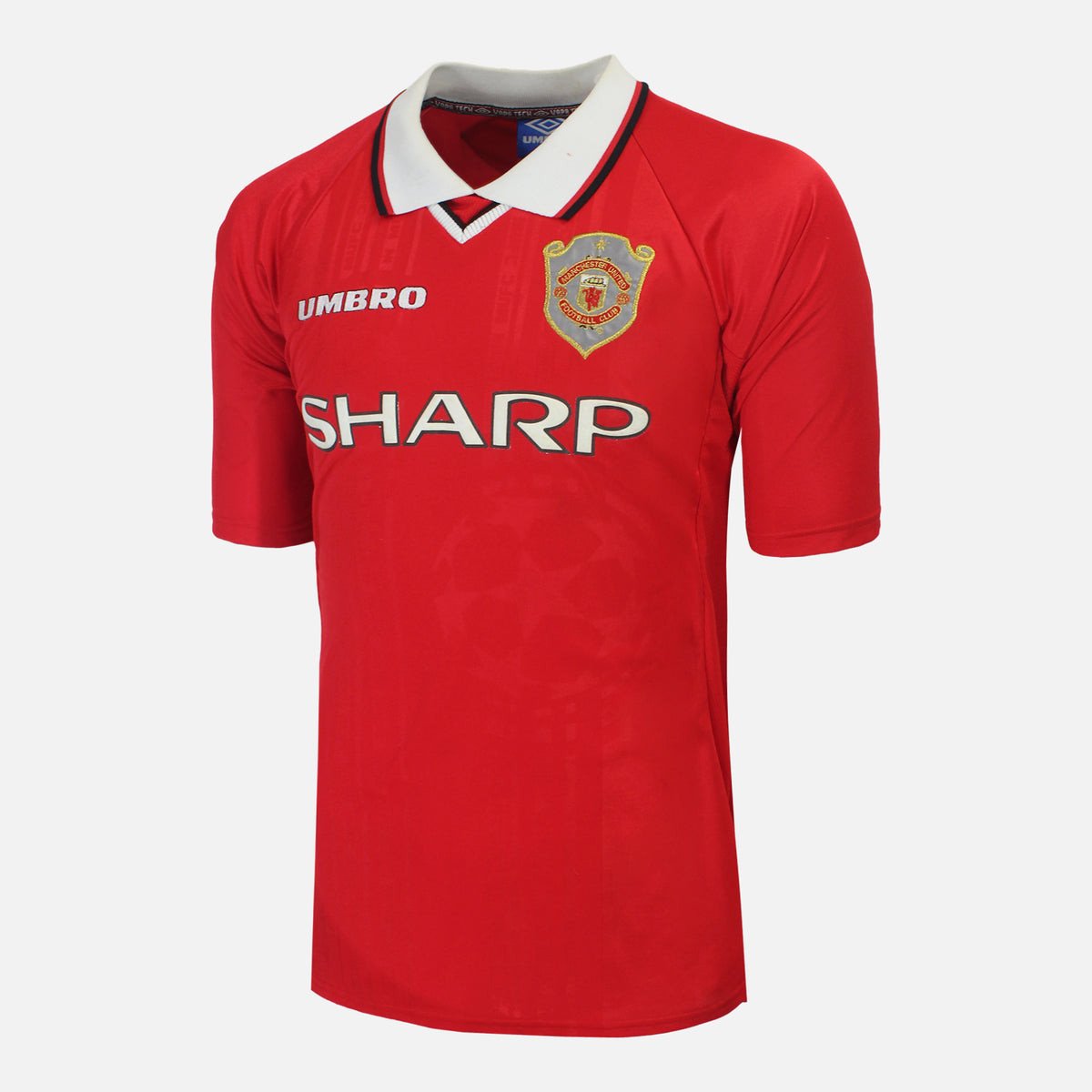 1998-99 Manchester United Home Shirt UCL 1 Star [Excellent] XL — Original Manchester United home football shirt from the 1998-99 season | The Vault