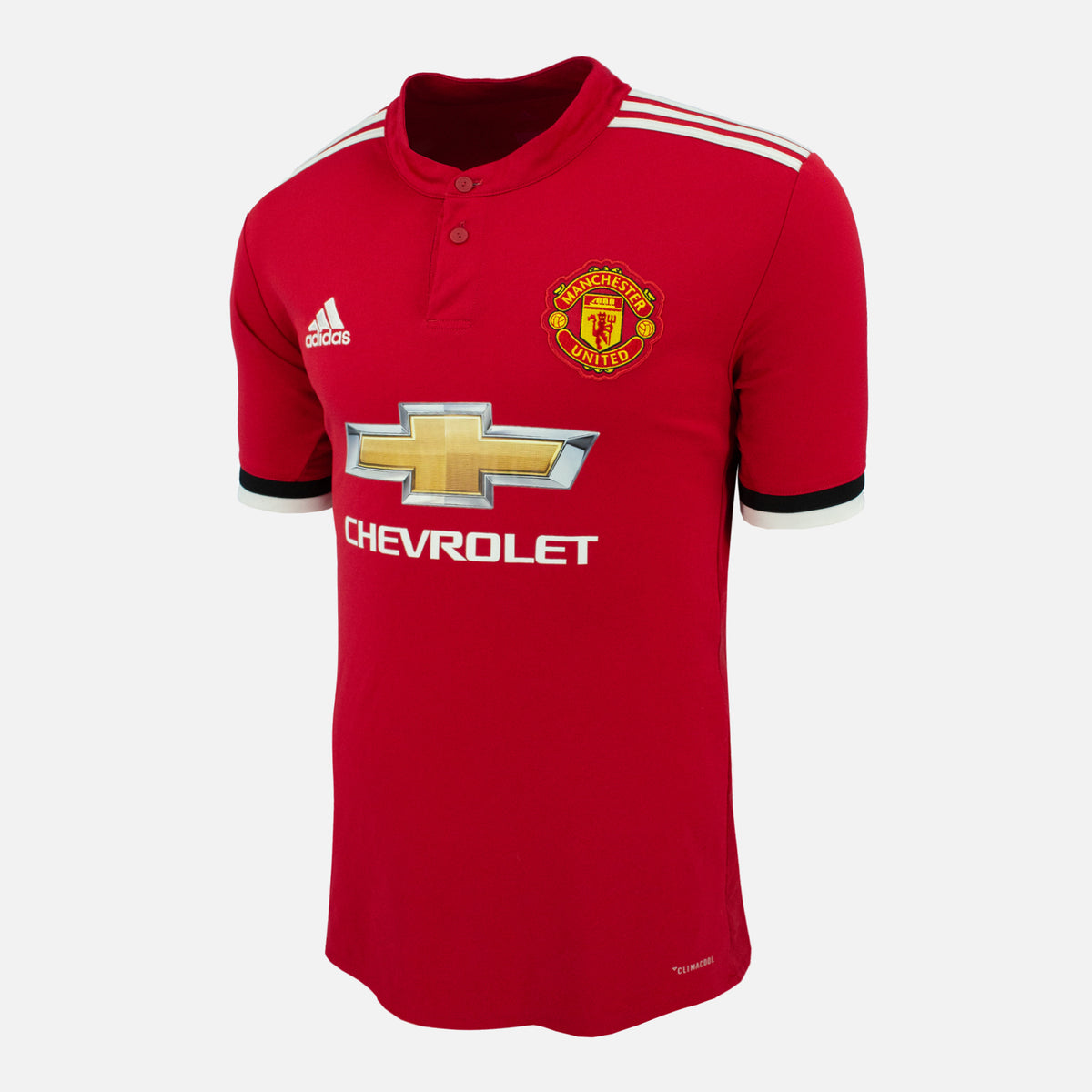 2017-18 Manchester United Home Shirt [Perfect] L — Original Manchester United home football shirt from the 2017-18 season | The Vault
