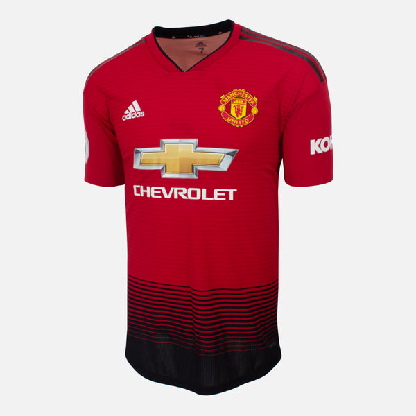 2018-19 Manchester United Home Shirt Pogba 6 Player Issue [Perfect] L