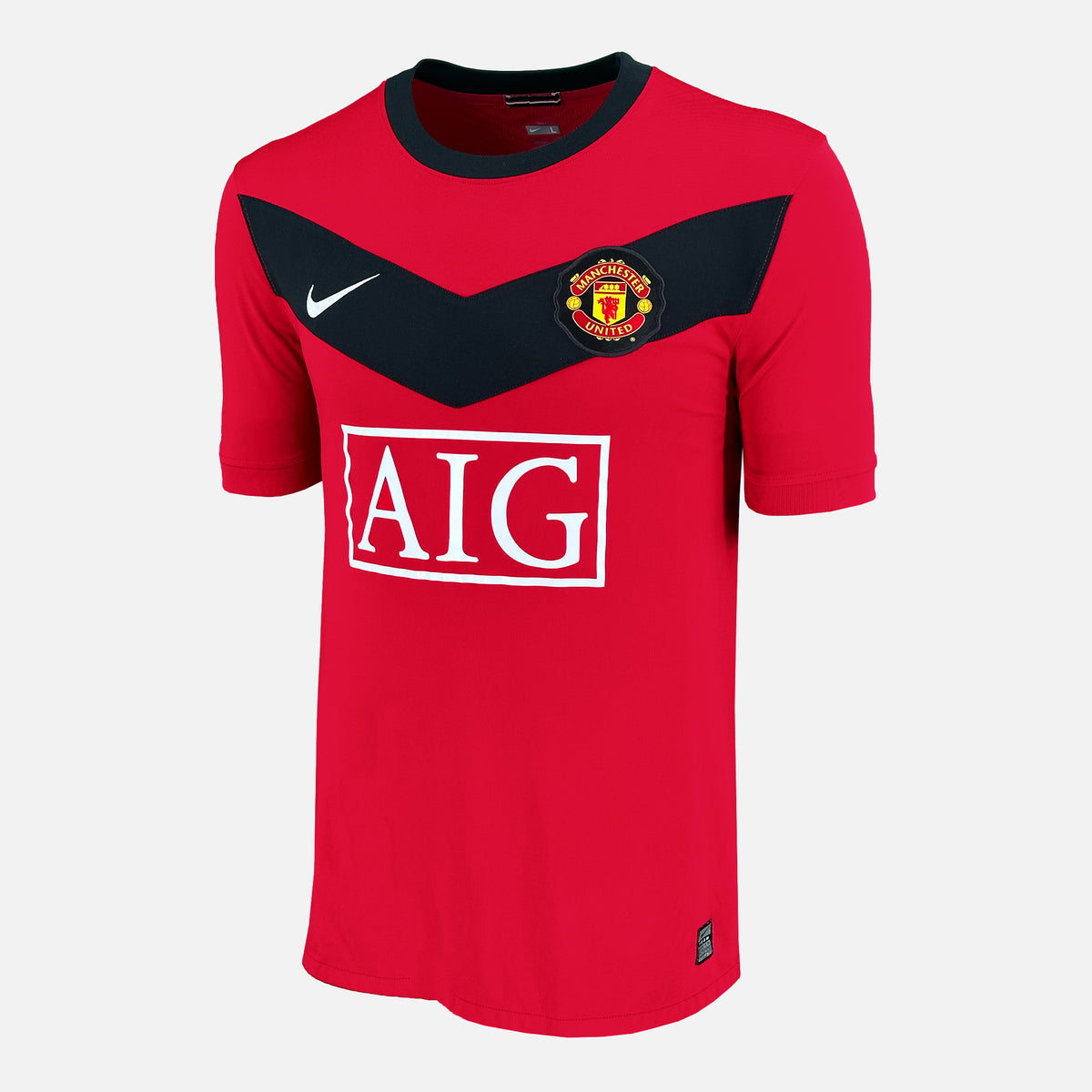 2009-10 Manchester United Home Shirt [Perfect] — Original Manchester United home football shirt from the 2009-10 season | The Vault