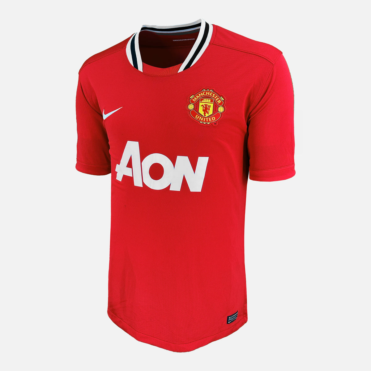 2011-12 Manchester United Home Shirt [Good] M — Verified official Manchester United shirt, condition graded | The Vault