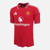 Matheus Cunha Signed Manchester United Shirt 2026-27 Authentic [10]