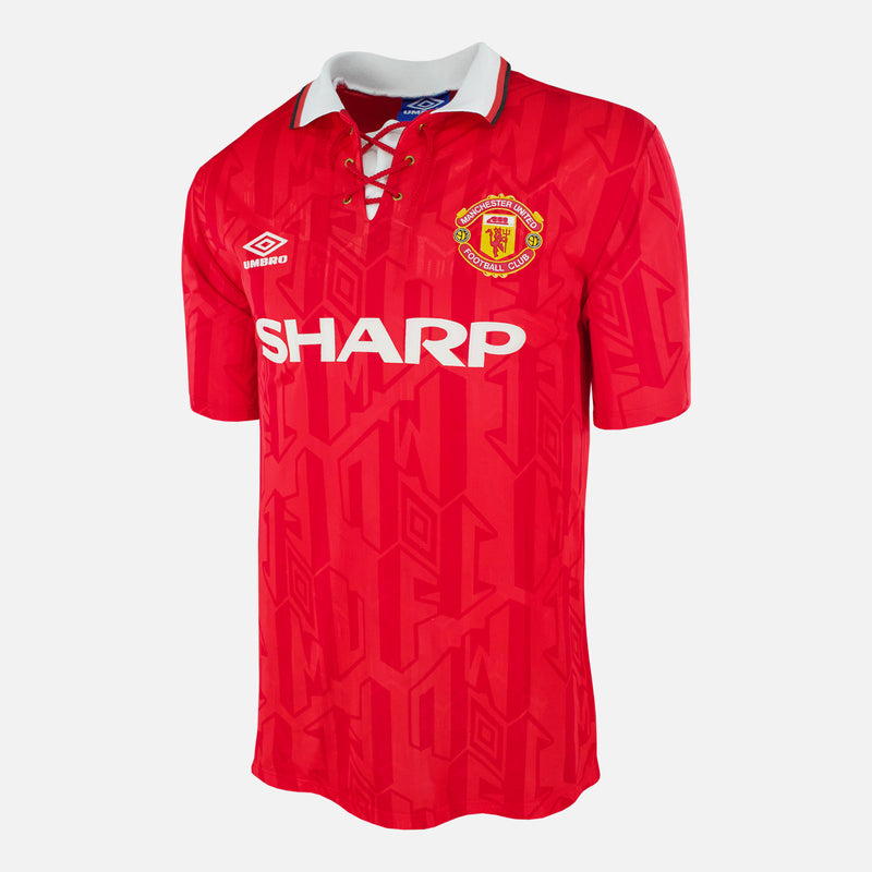 Eric Cantona Manchester United 1992-94 Home Shirt 7 | Umbro