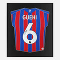 Framed Guehi Signed Shirt, Crystal Palace Home [Lite]