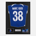 Framed Marc Guiu Signed Chelsea Shirt Home 38 [Classic]