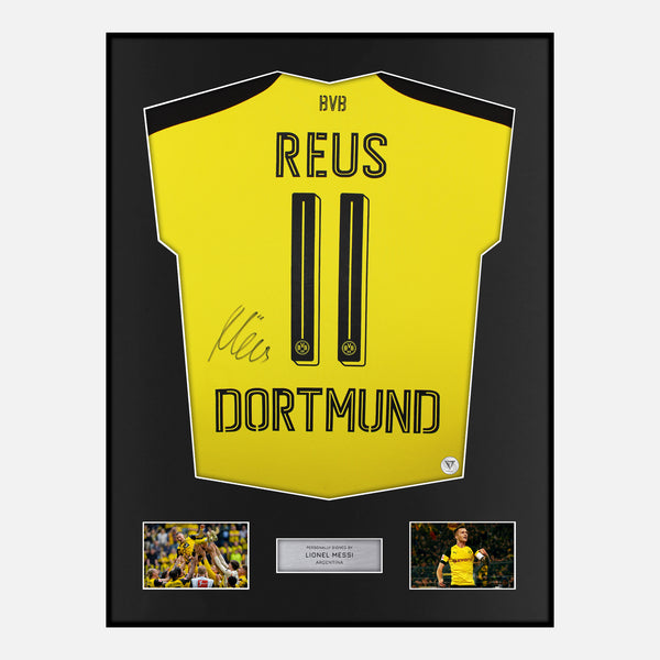 Framed Marco Reus Signed Borussia Dortmund Shirt [Classic]