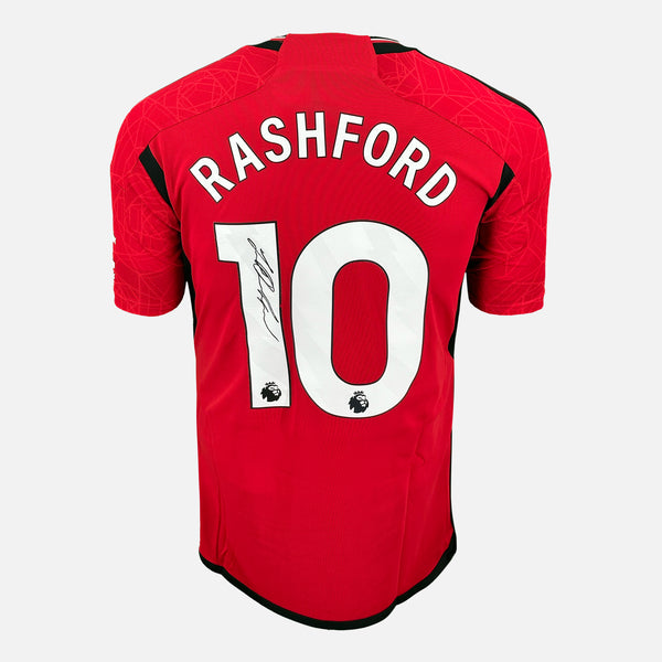 Marcus Rashford Signed Manchester United Shirt 2023-24 Home [10]