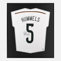 Framed Hummels Signed Shirt, Germany Home [Lite]