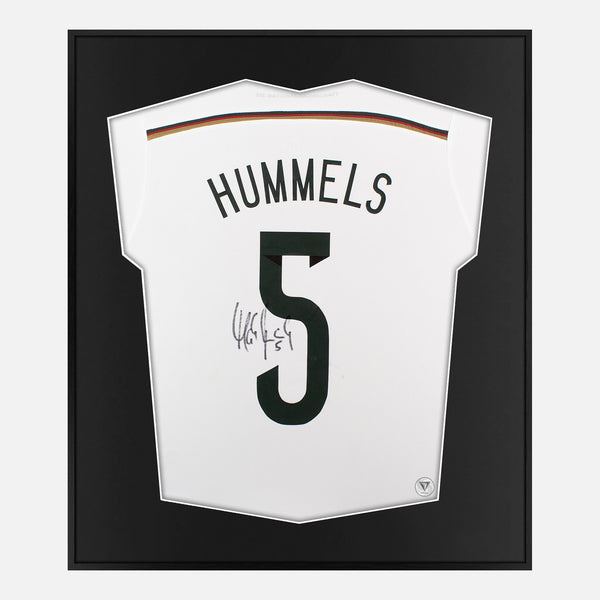 Framed Hummels Signed Shirt, Germany Home [Mini]