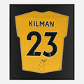 Framed Kilman Signed Wolverhampton Wanderers Shirt [Lite]