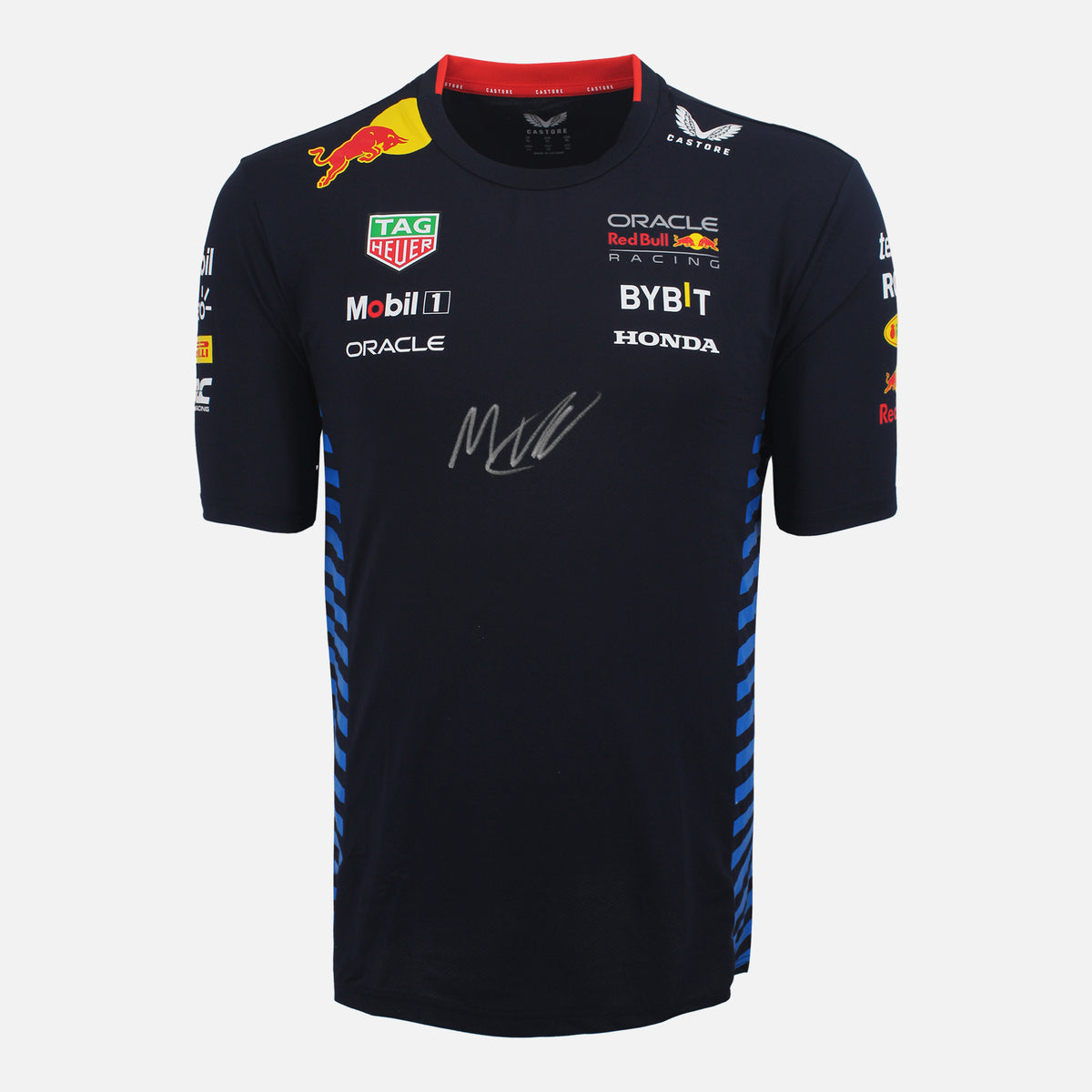 Max Verstappen Signed Red Bull Racing Shirt F1 2025 — Red Bull Racing signed shirt from the 2025 season | The Vault