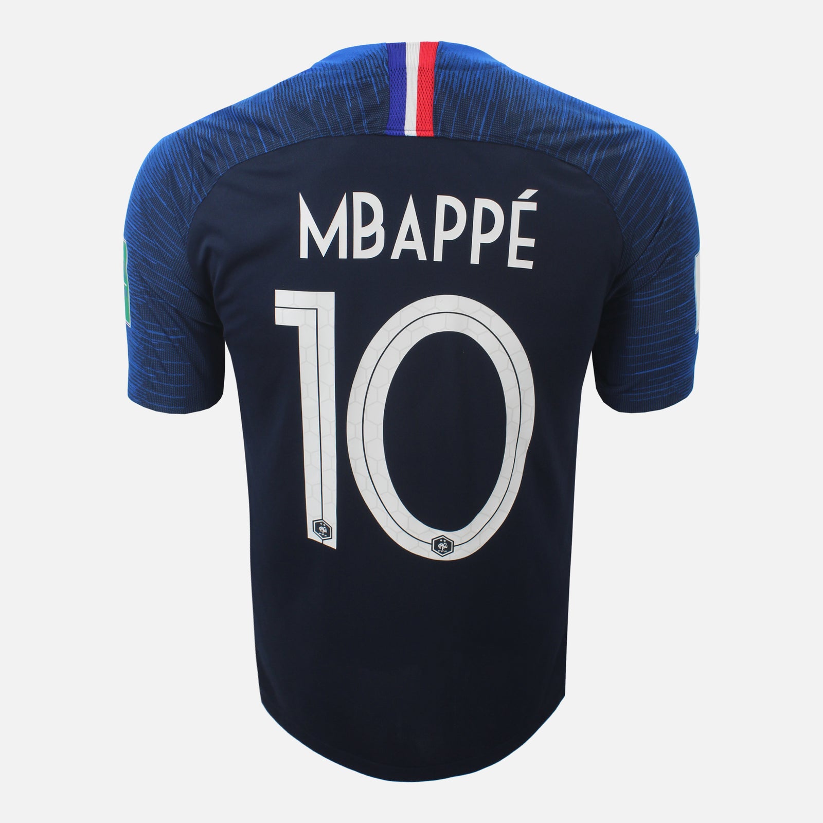 2018 France Home Shirt Mbappe 10 World Cup Final v Croatia [Perfect] L