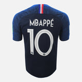 2018 France Home Shirt Mbappe 10 World Cup Final v Croatia [Perfect] L