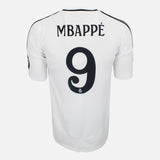 2024-25 Real Madrid Home Shirt Mbappe 9 [New] XL