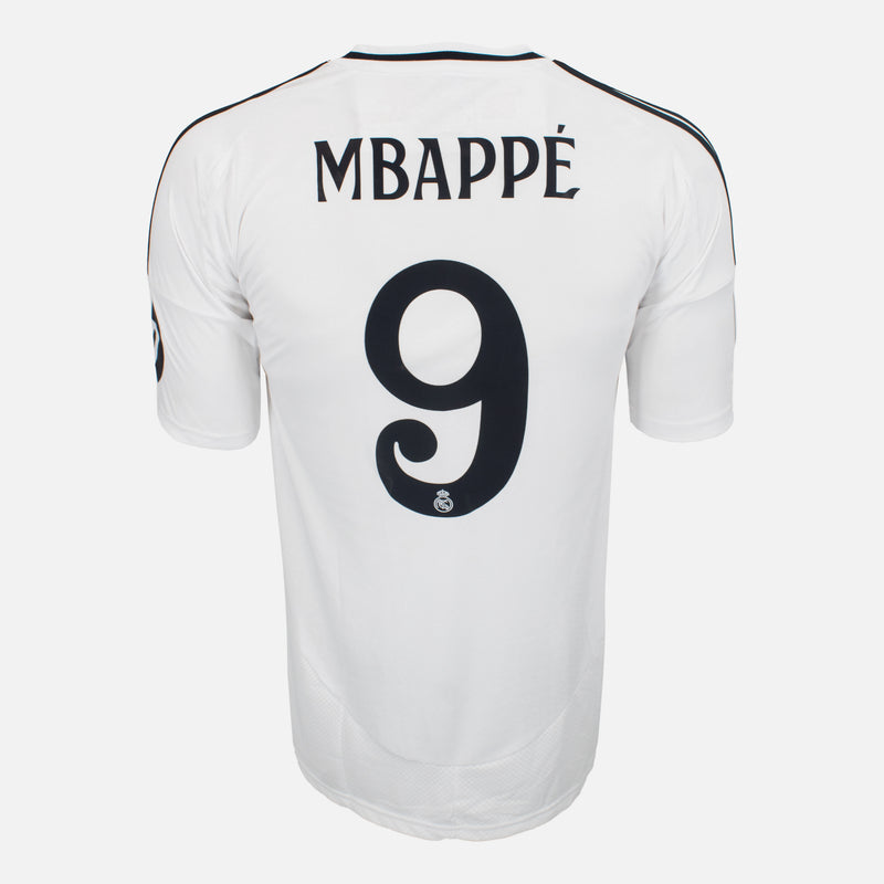 2024-25 Real Madrid Home Shirt Mbappe 9 [New] XL