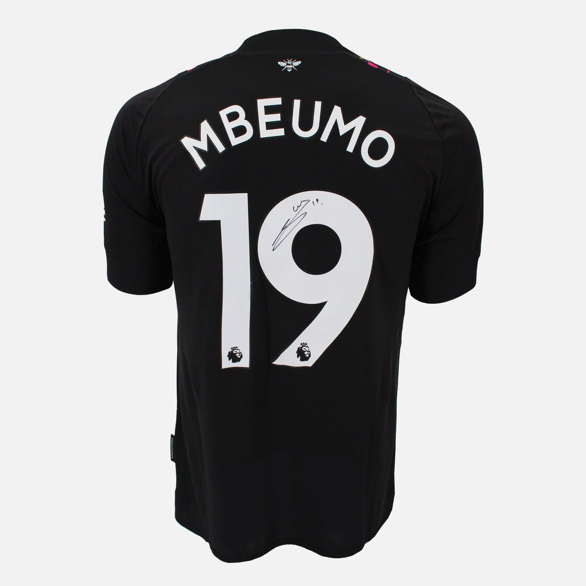 Bryan Mbeumo Signed Brentford Shirt 2022-23 Third away [19] — Brentford signed shirt from the 2022 to 2023 season | The Vault