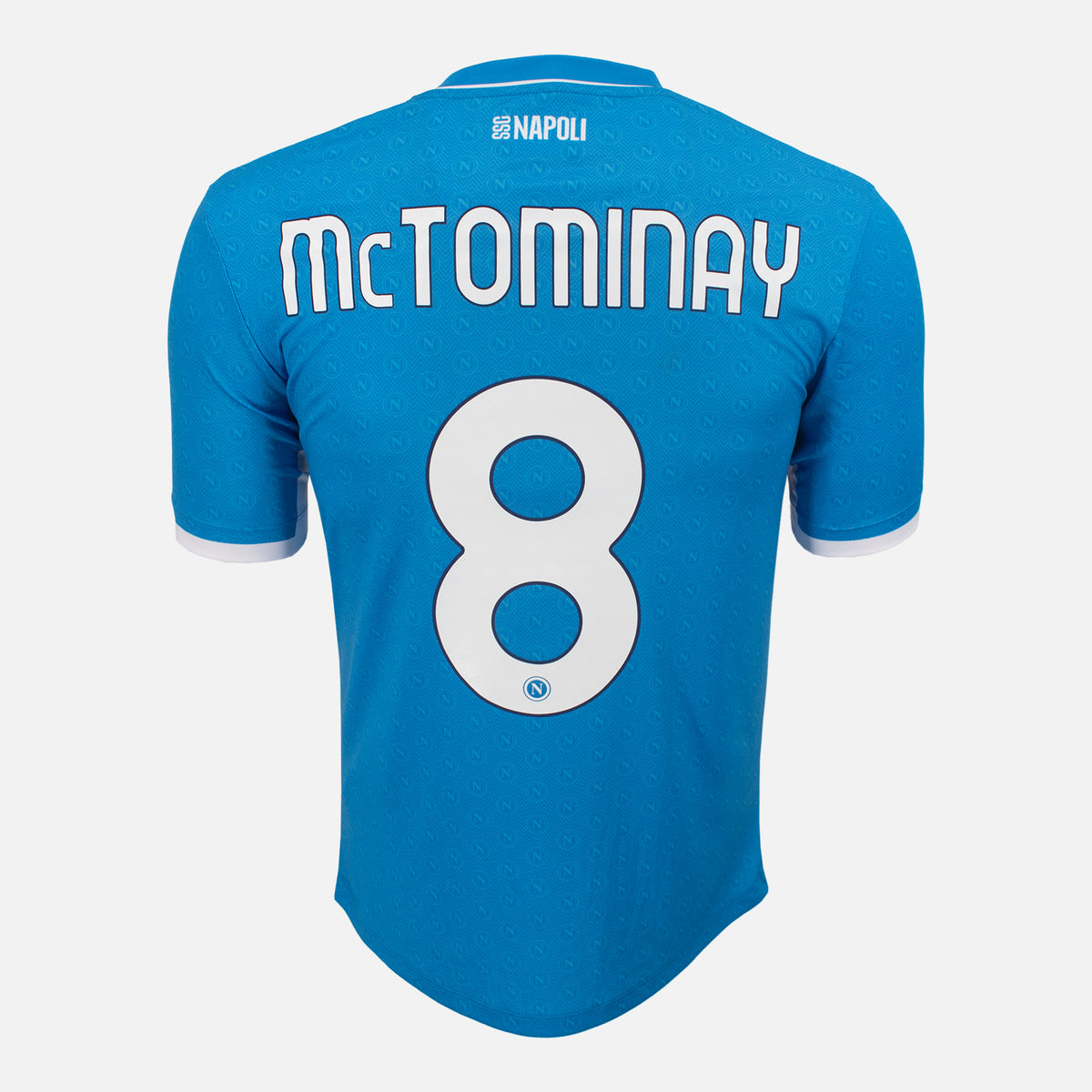 2024-25 Napoli Home Shirt McTominay 8 [Perfect] — Verified official Napoli shirt, condition graded | The Vault