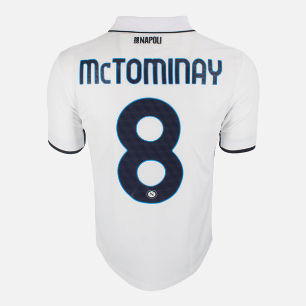 2024-25 Napoli Away Match Shirt McTominay 8 [New] M