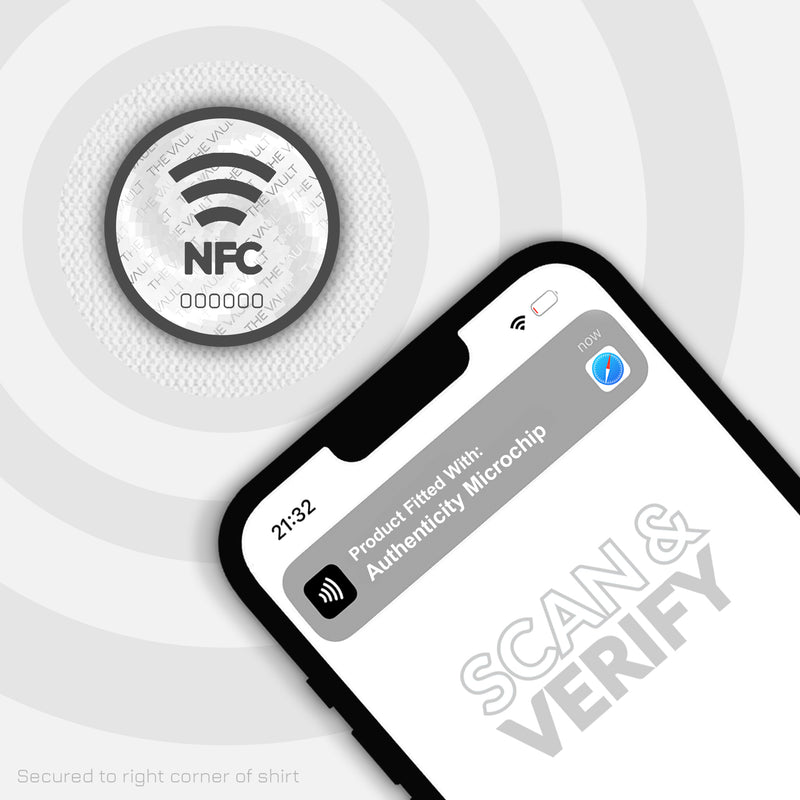 Authenticity NFC Microchip for memorabilia