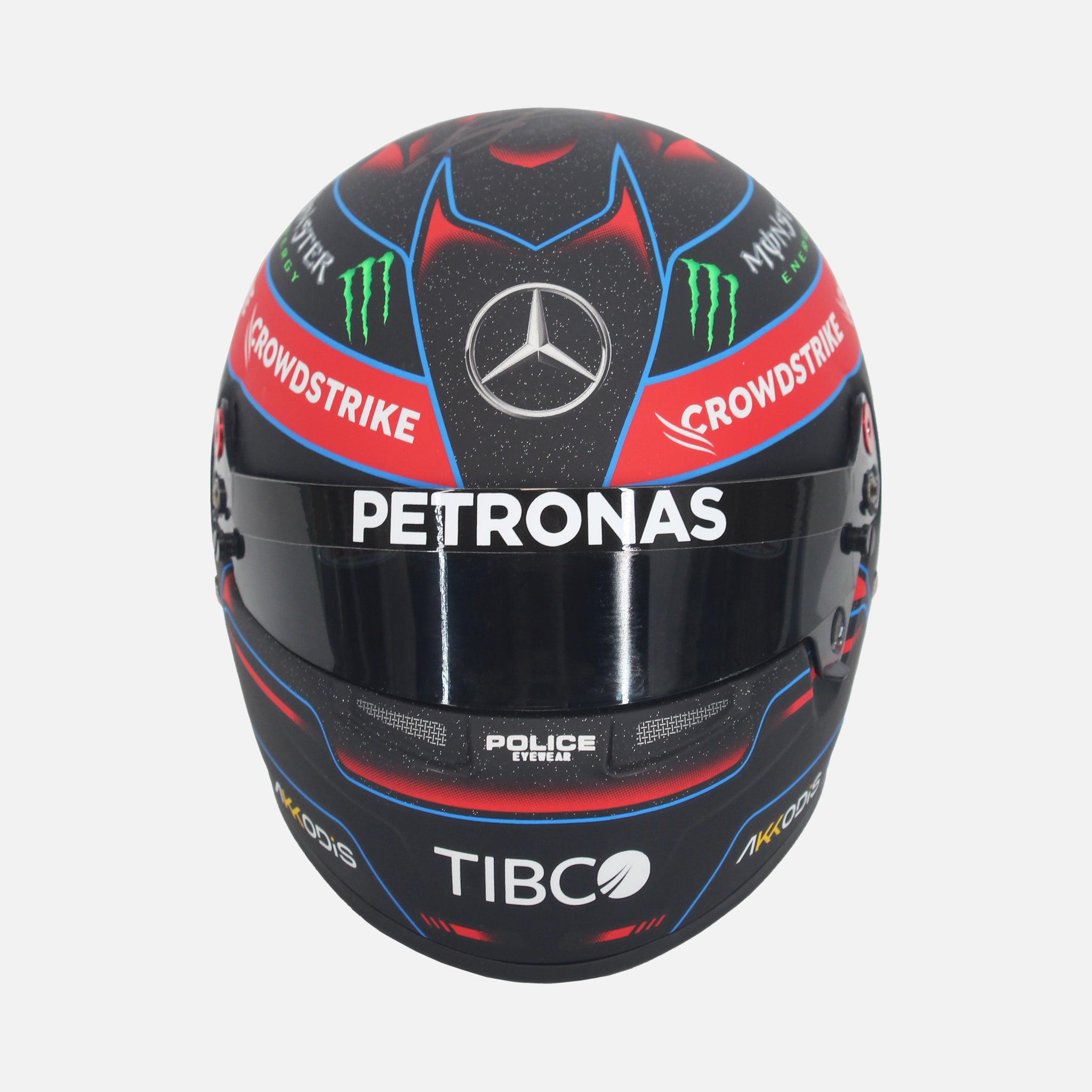 George Russell Signed Mercedes F1 Helmet | Vault Verified